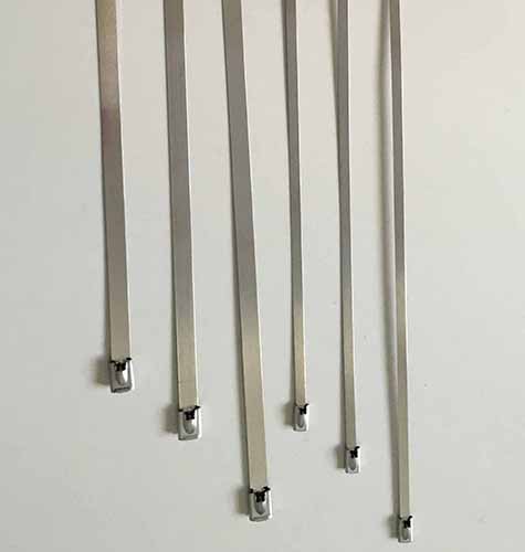 Standard Rollerball Cable Ties Uncoated